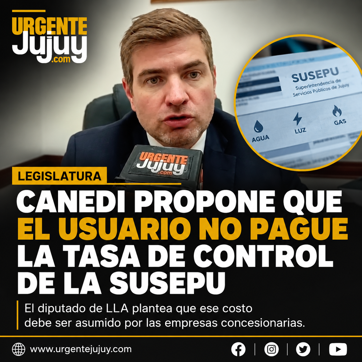 Canedi propone que los usuarios dejen de pagar la tasa